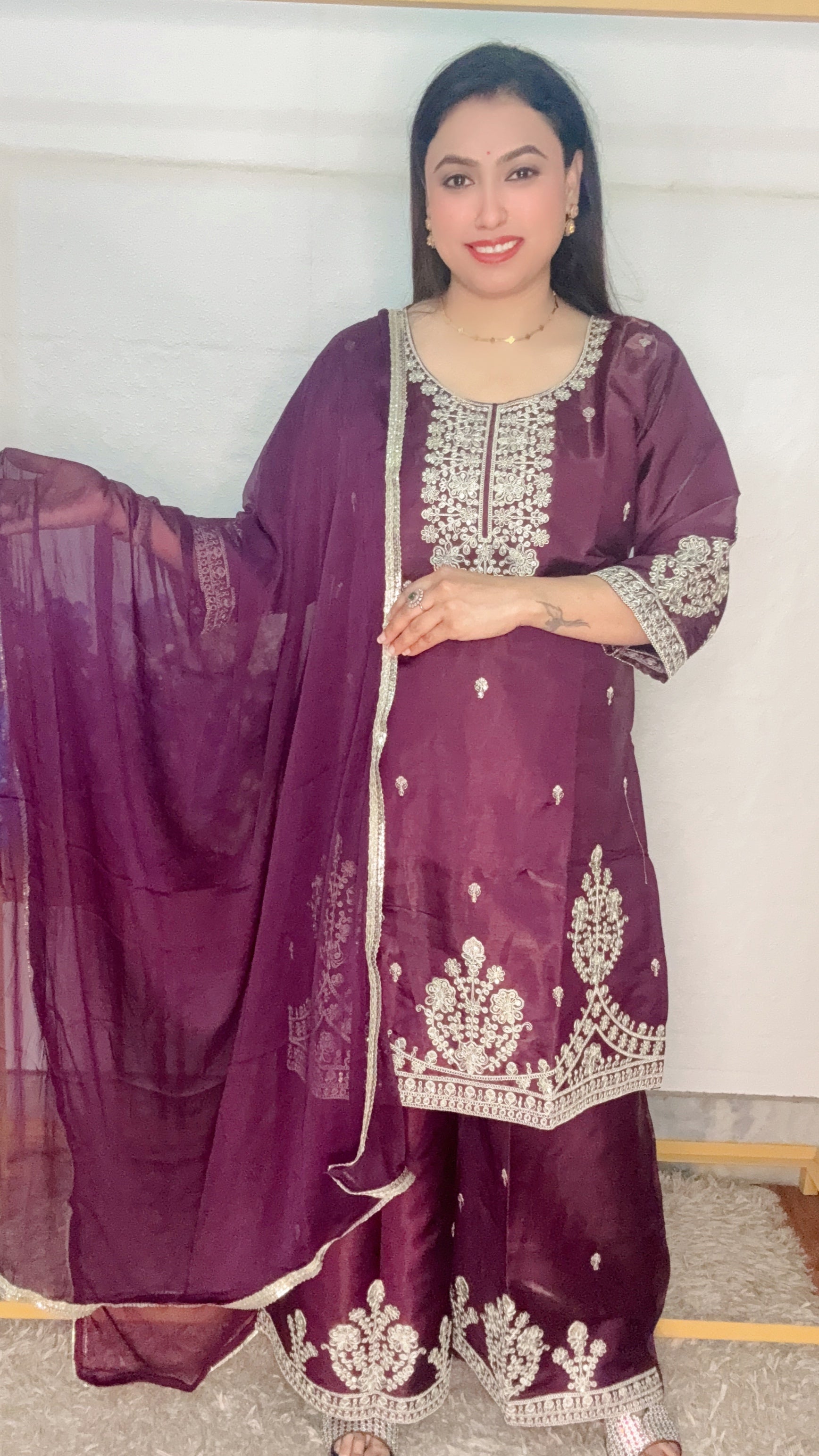 Roman Glass Plazzo 3pcs Set