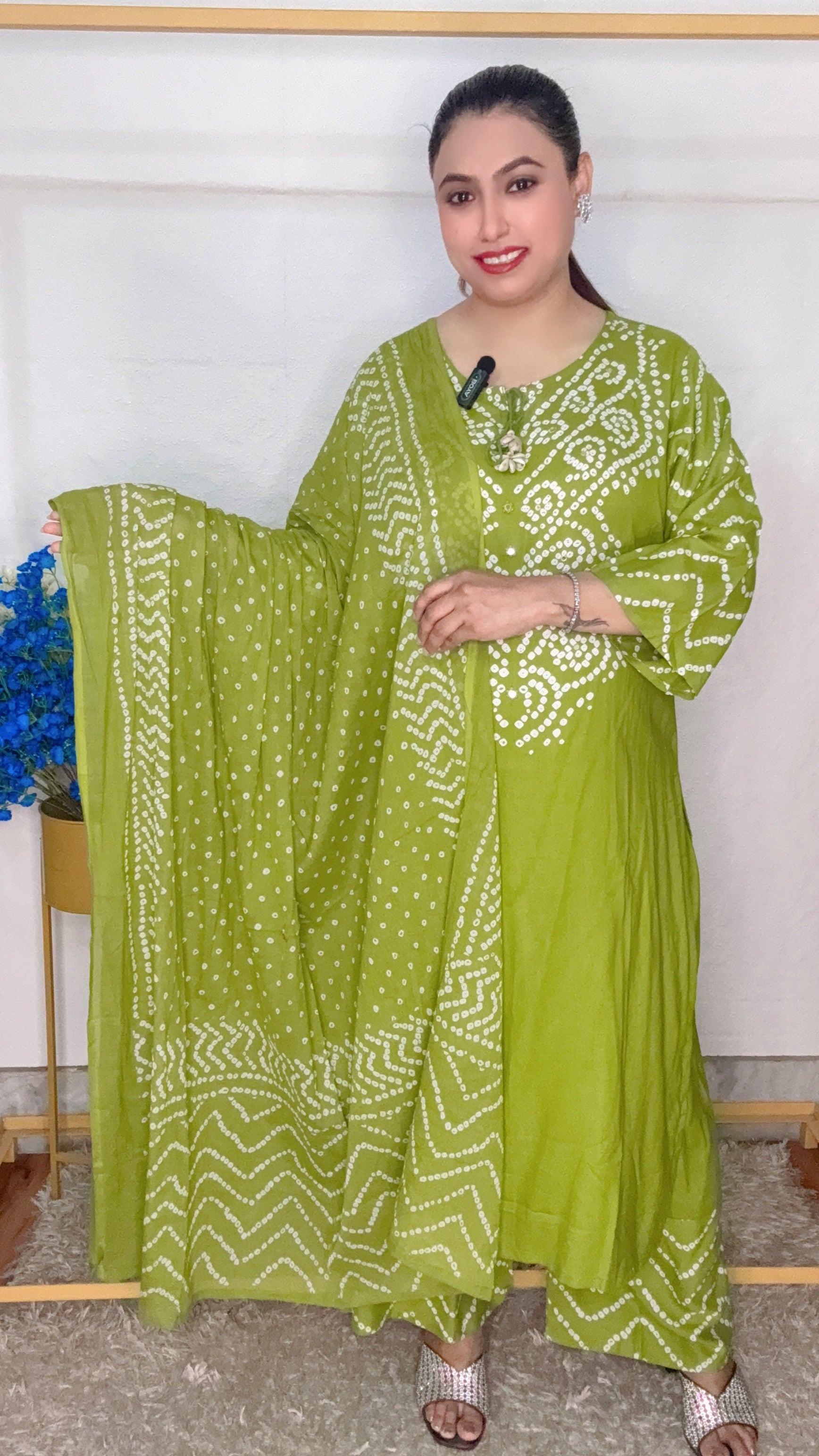 Jaipuri printed suit set