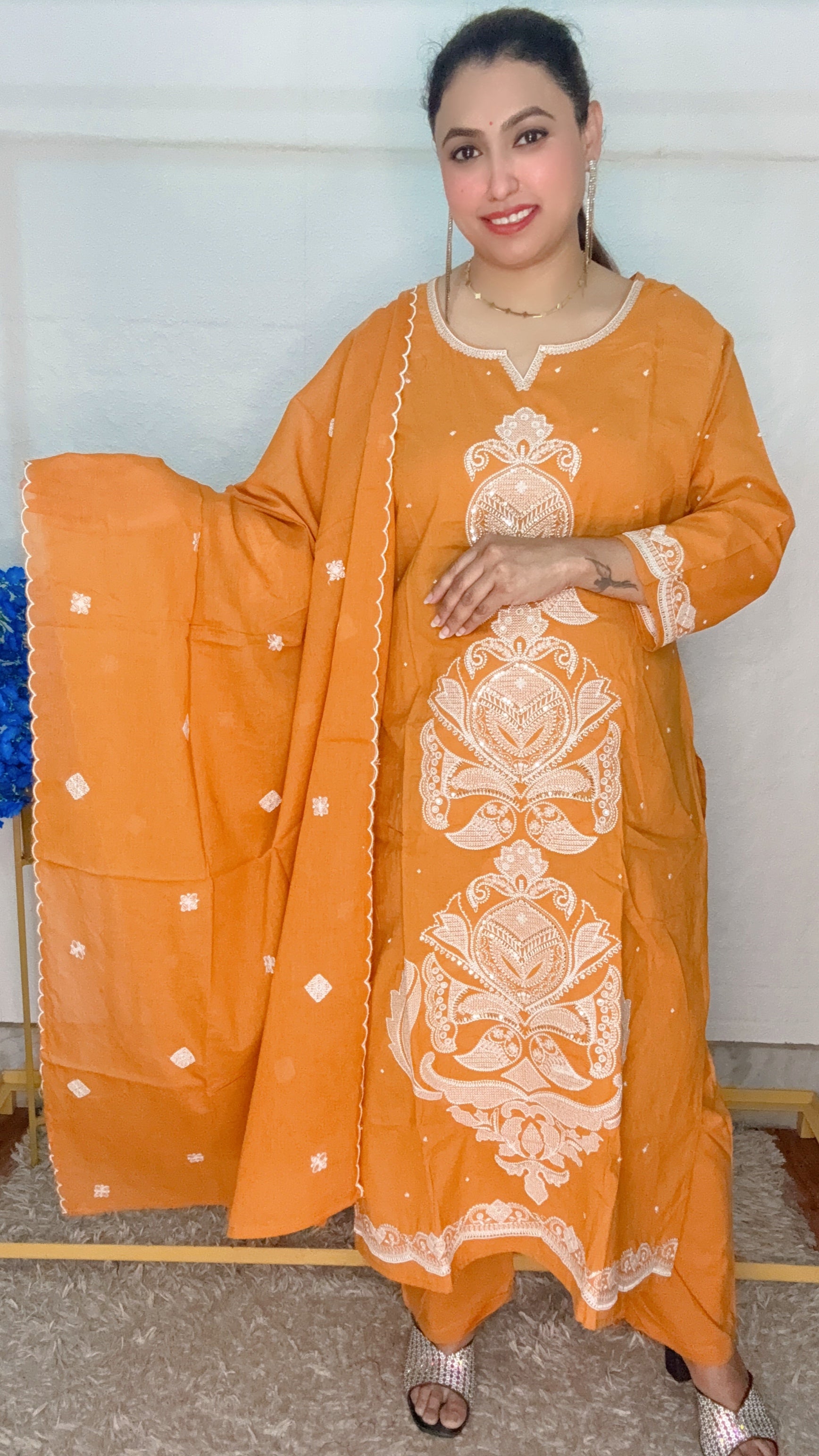 Thread work 3pcs suit