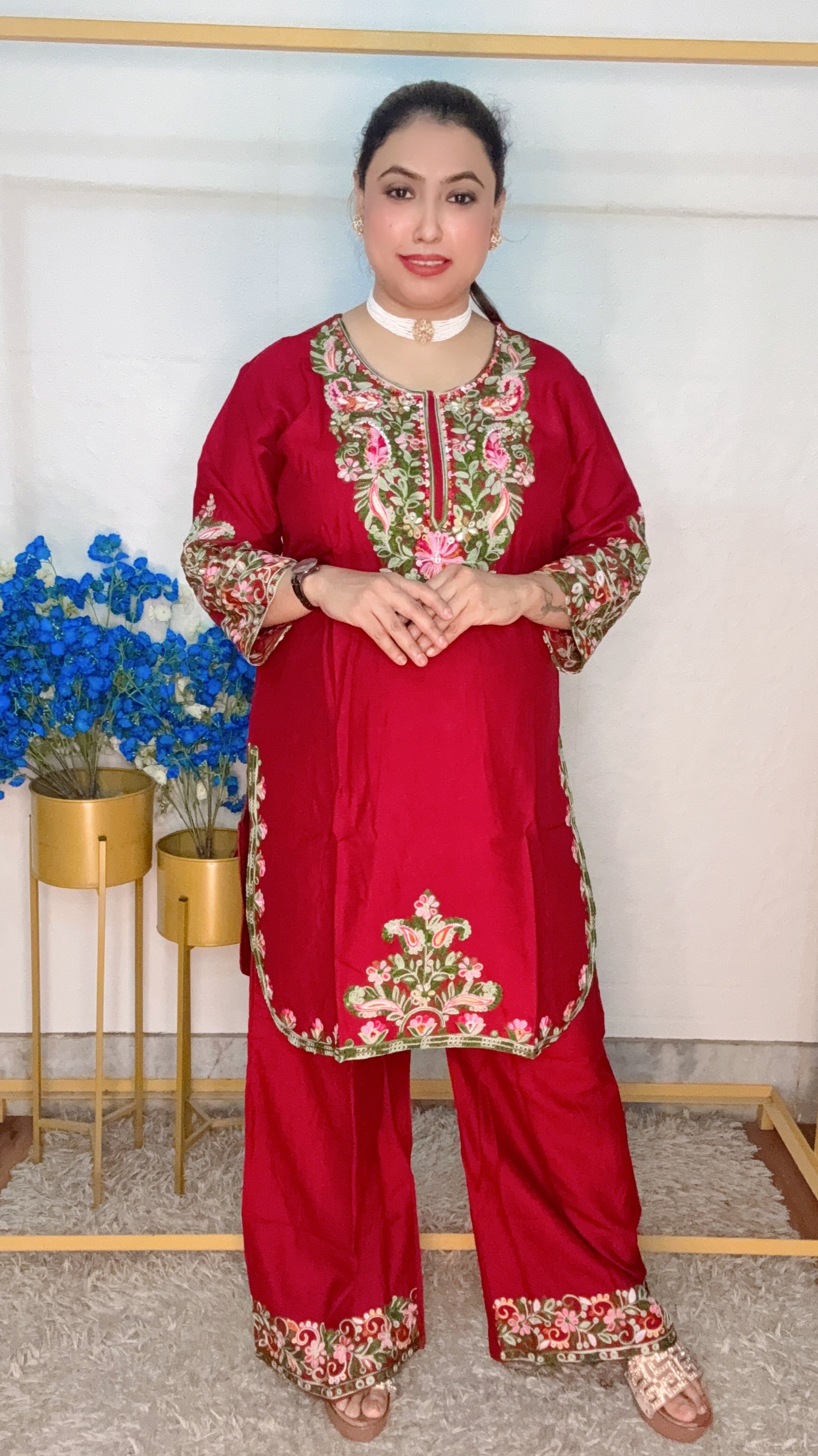 Beautiful khashmiri cord set