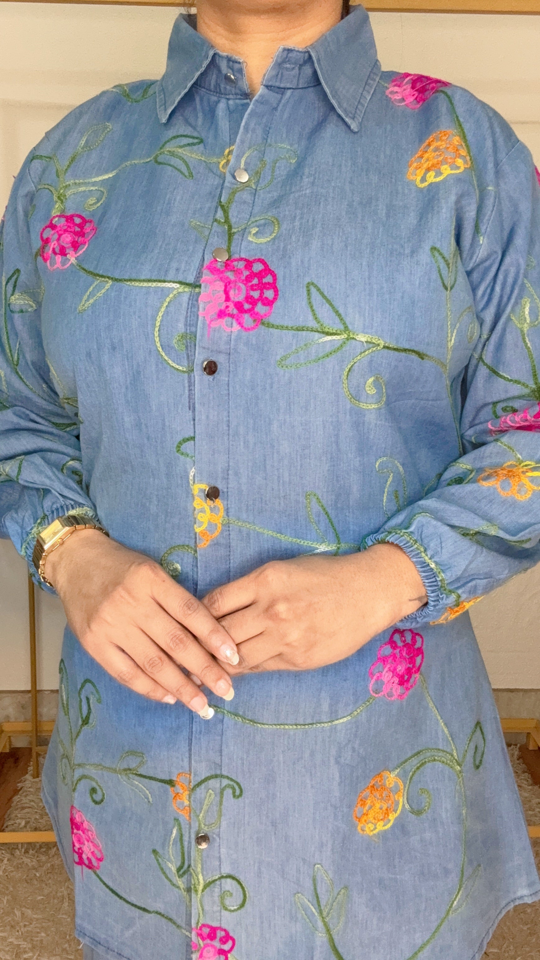 Danim Cord set With thread Work Detailing