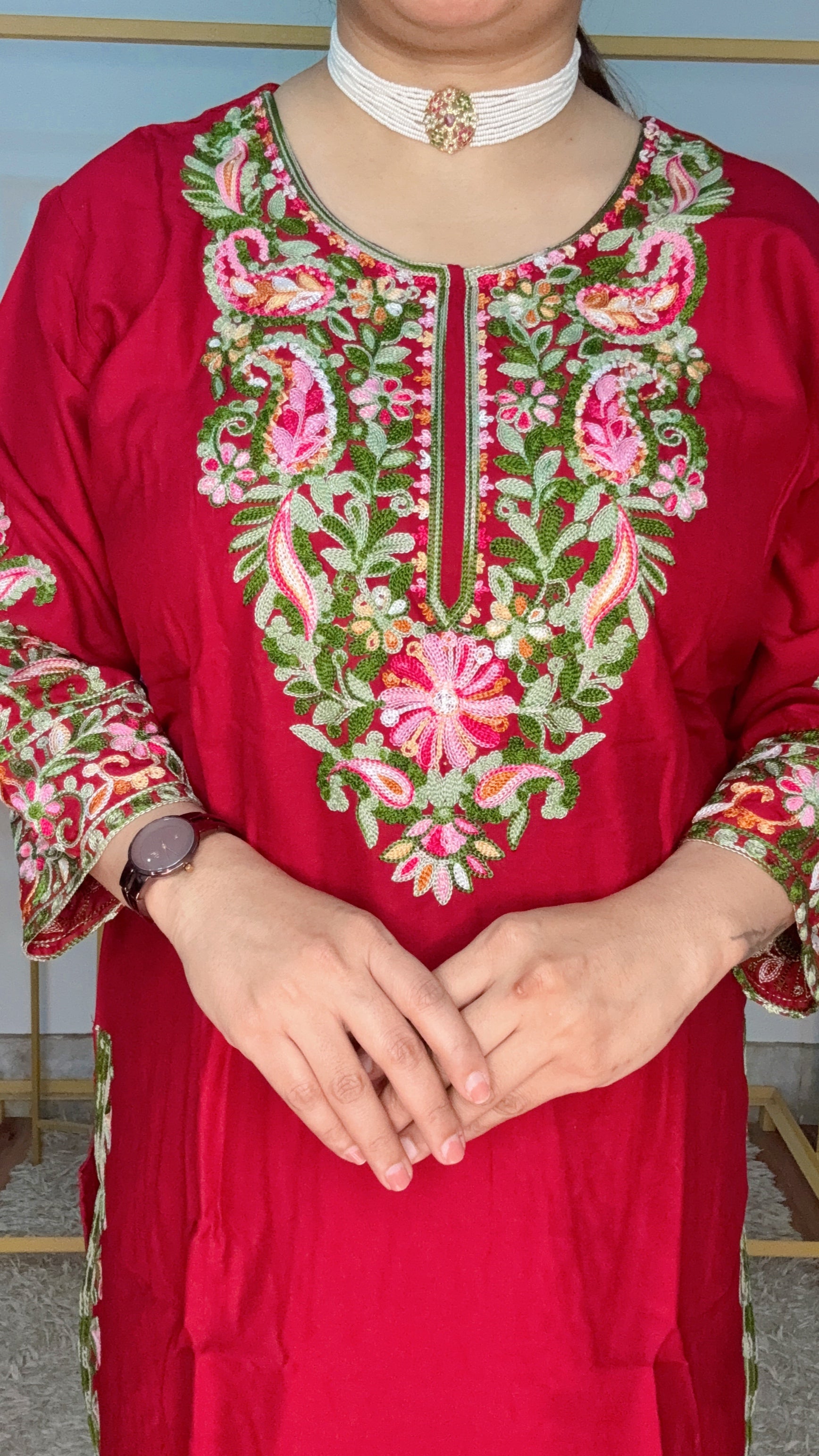 Beautiful khashmiri cord set