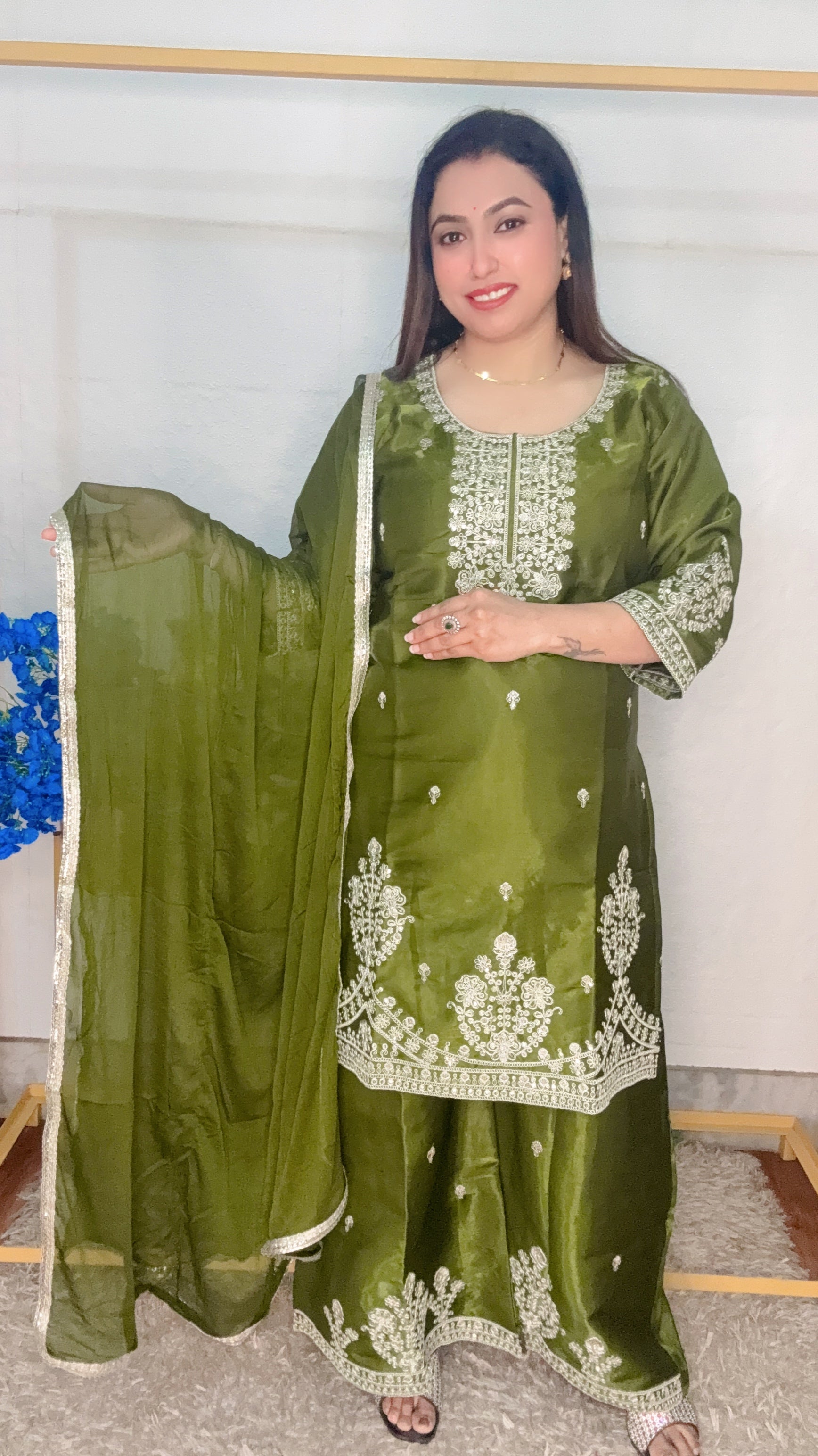 Roman Glass Plazzo 3pcs Set