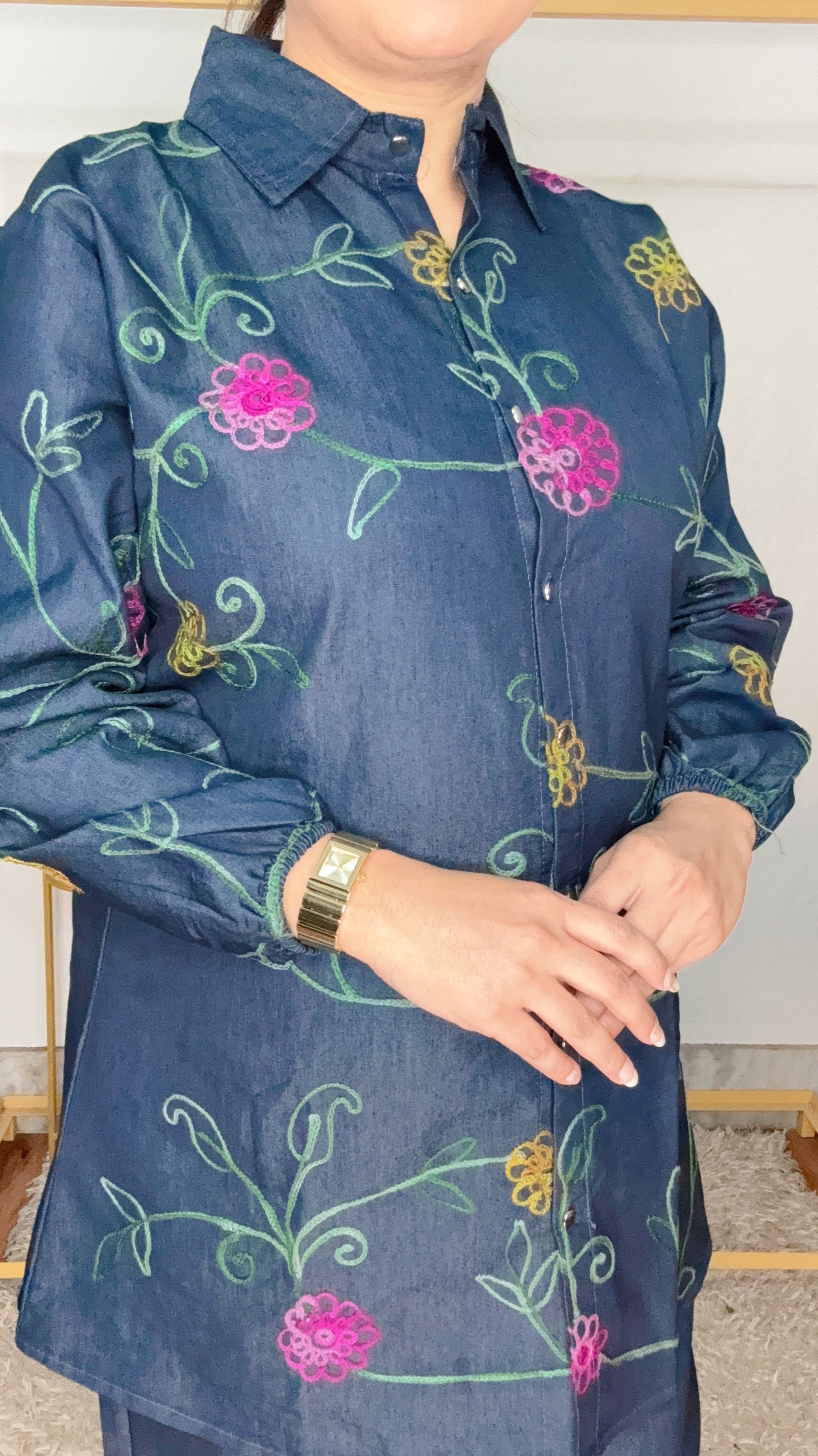 Danim Cord set With thread Work Detailing