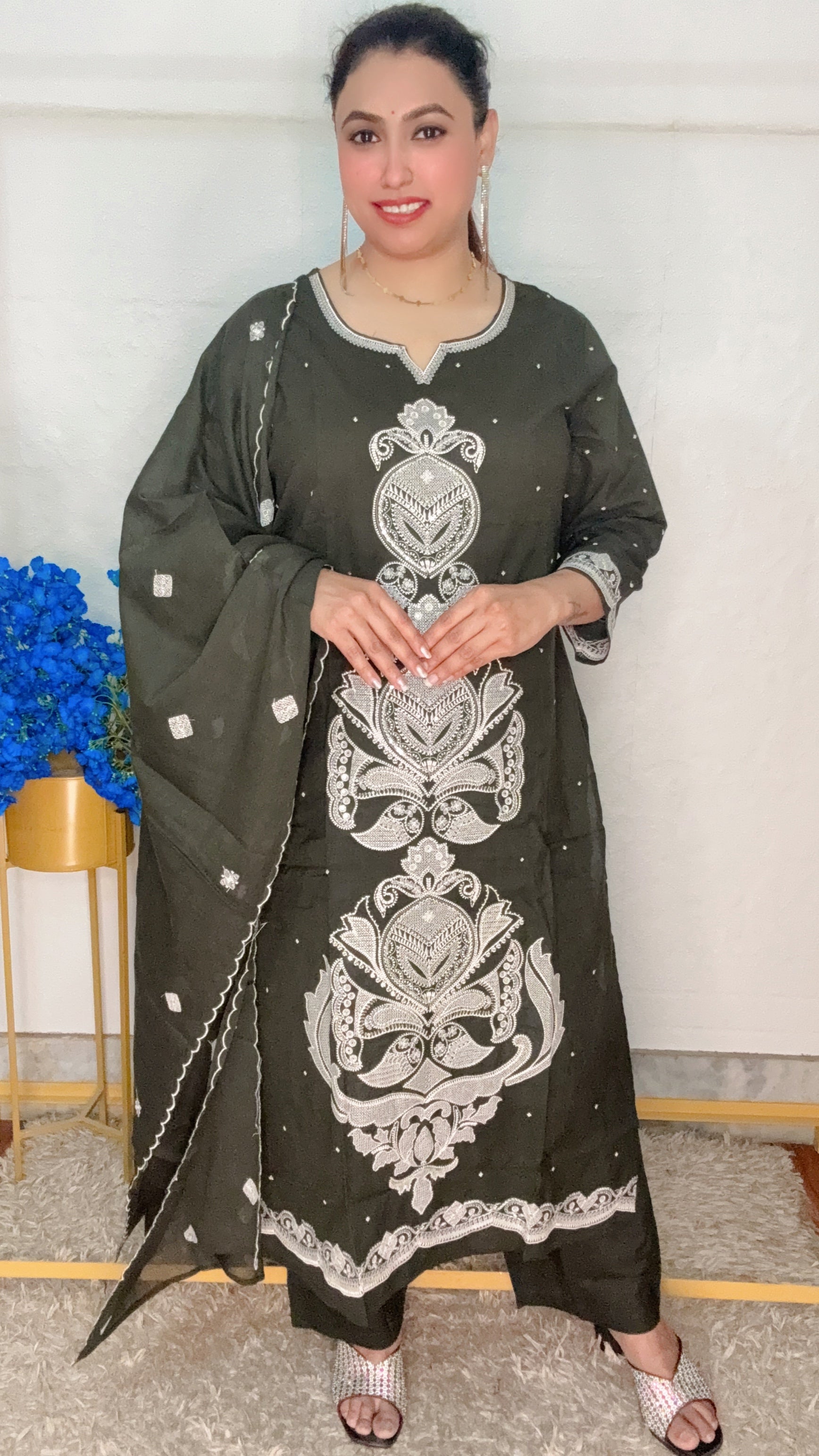 Thread work 3pcs suit