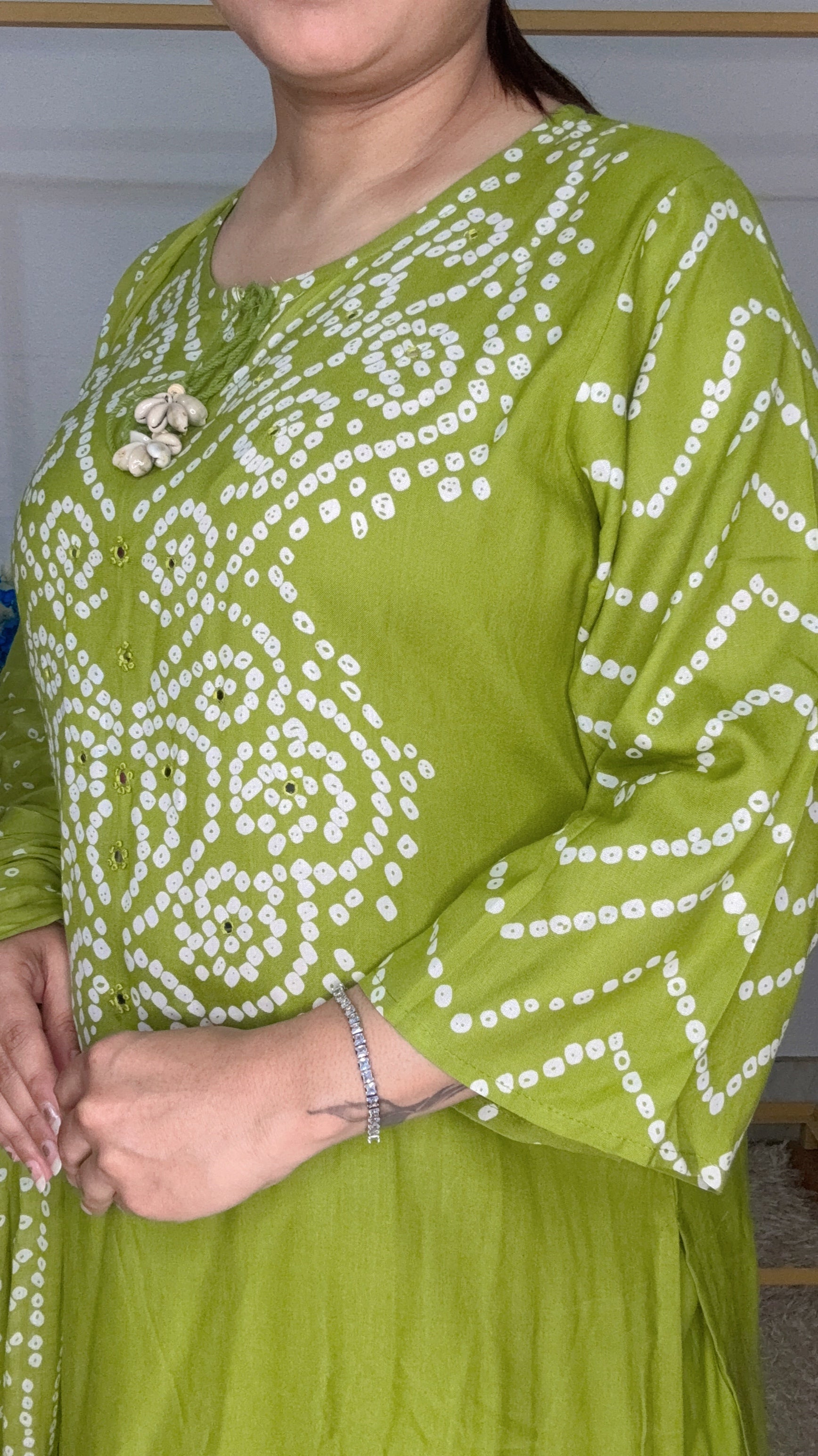 Jaipuri printed suit set