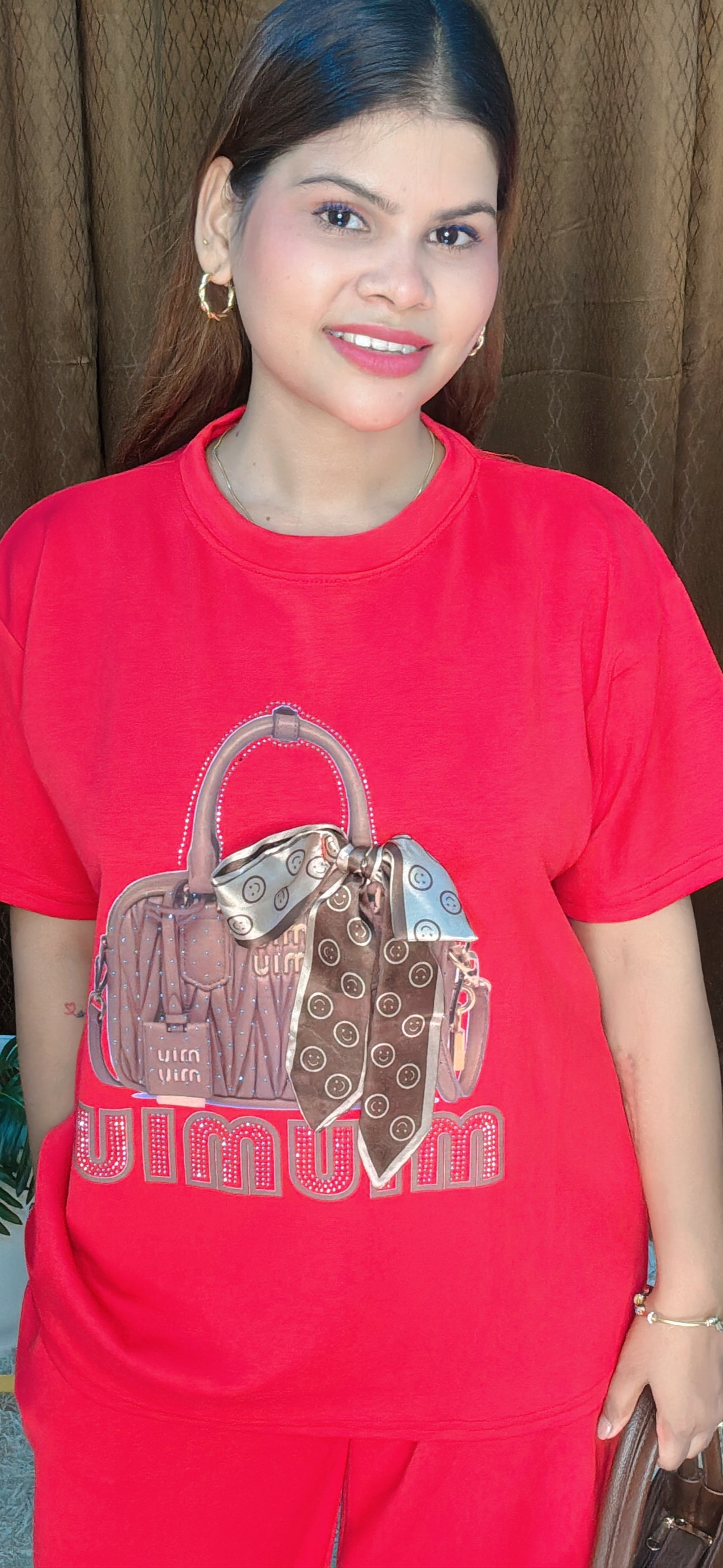 Beautiful Hand Bag Pach Work With Servoski Work Premium Cork Set