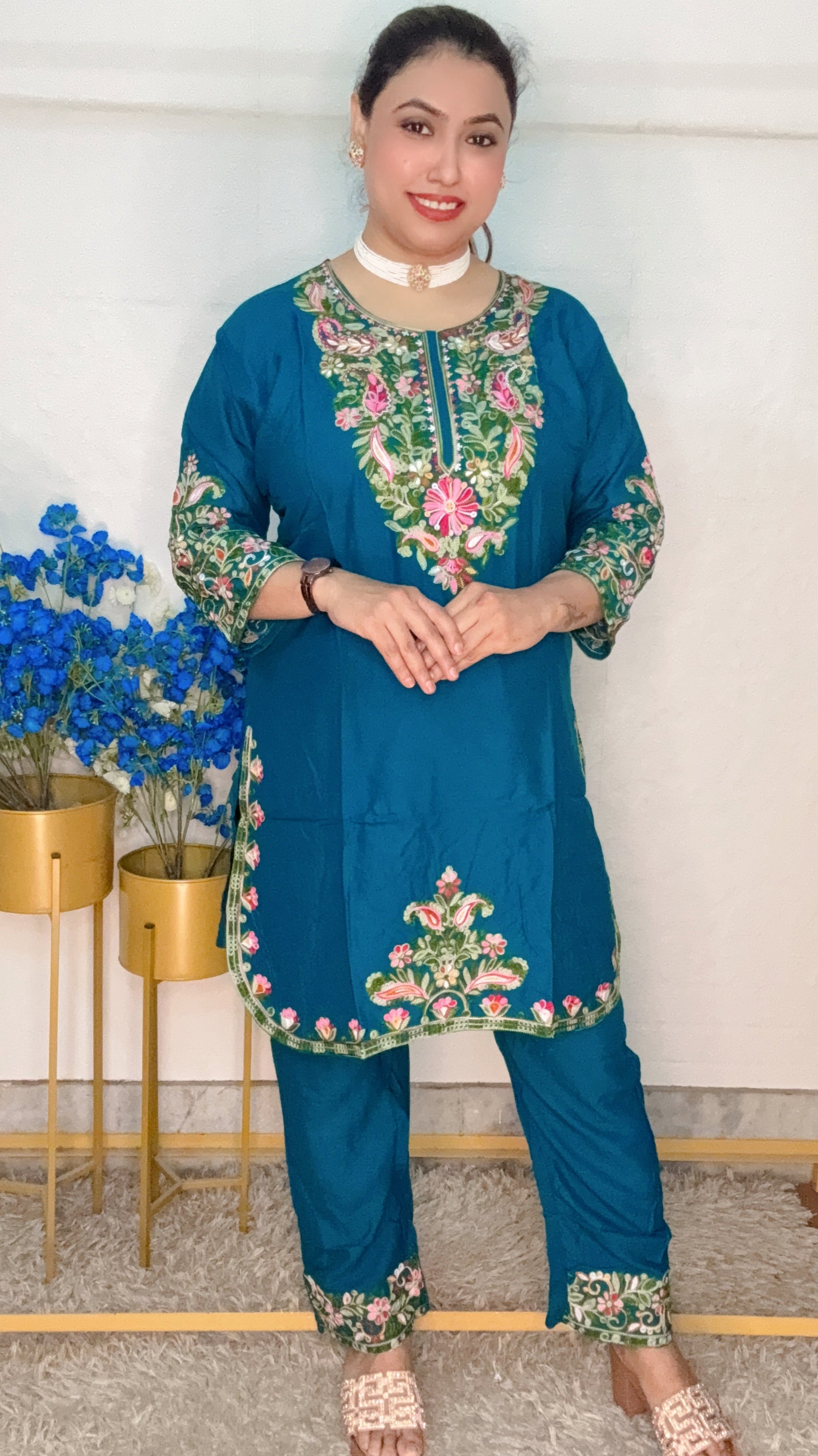 Beautiful khashmiri cord set