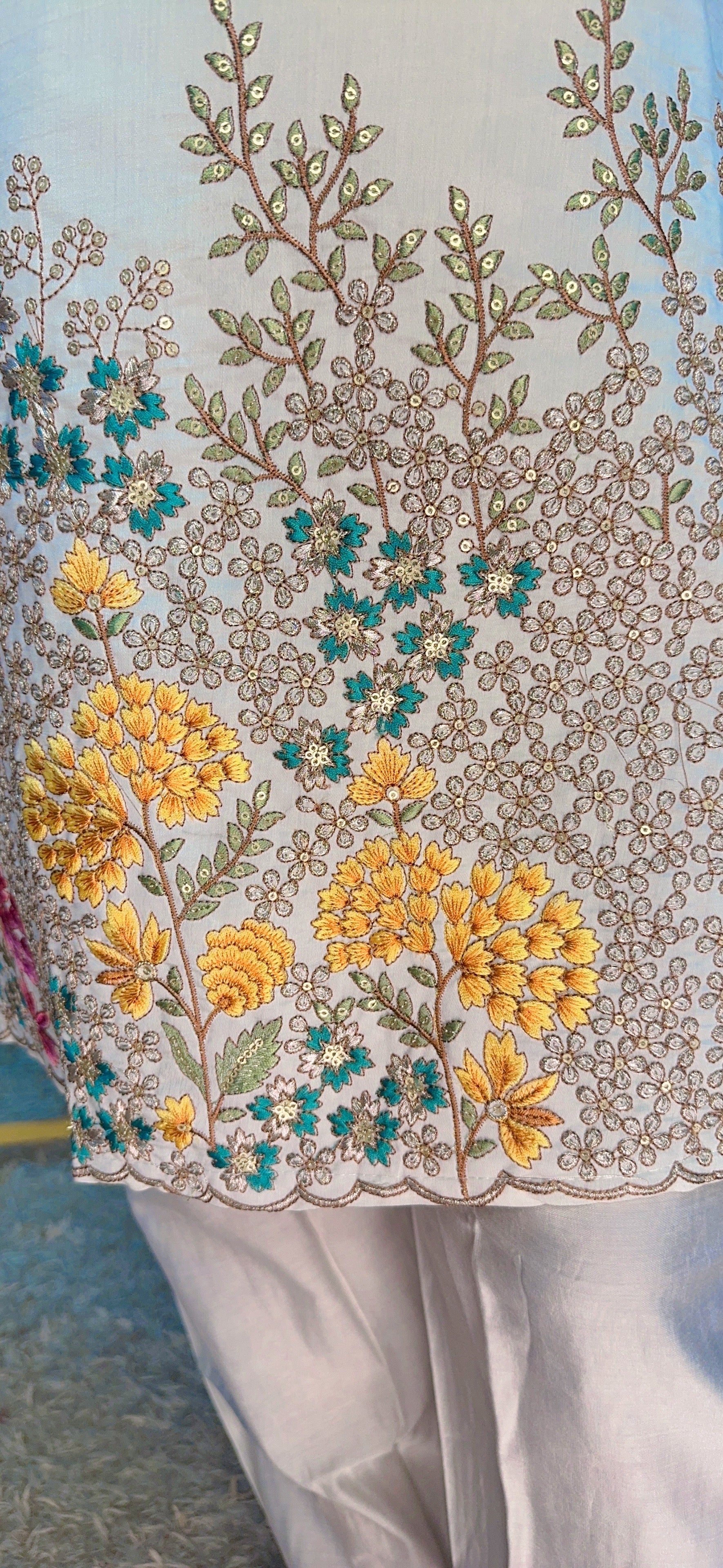 Blossom Whisper Kurta Cord Set