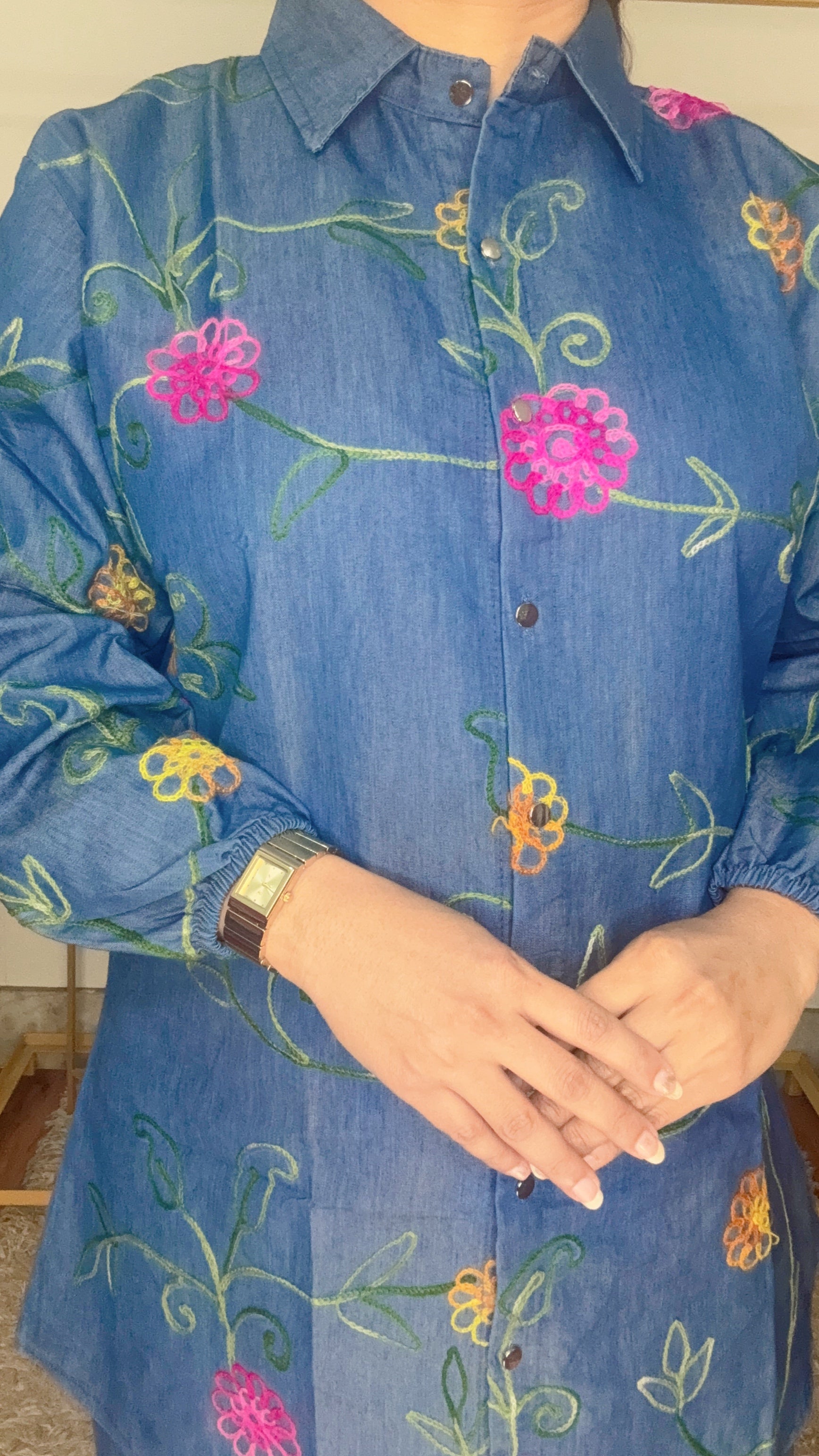 Danim Cord set With thread Work Detailing