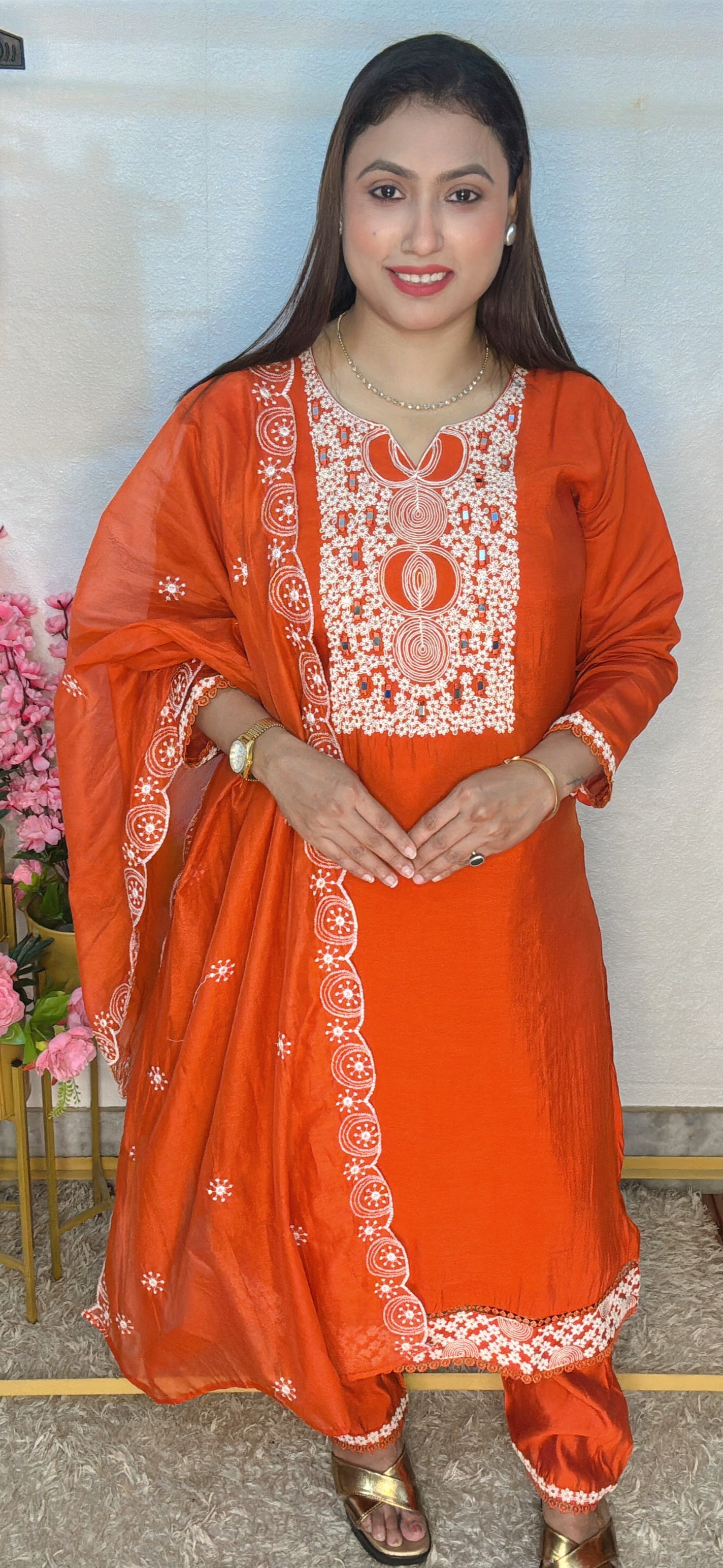 Sunset Charm Kurta Set