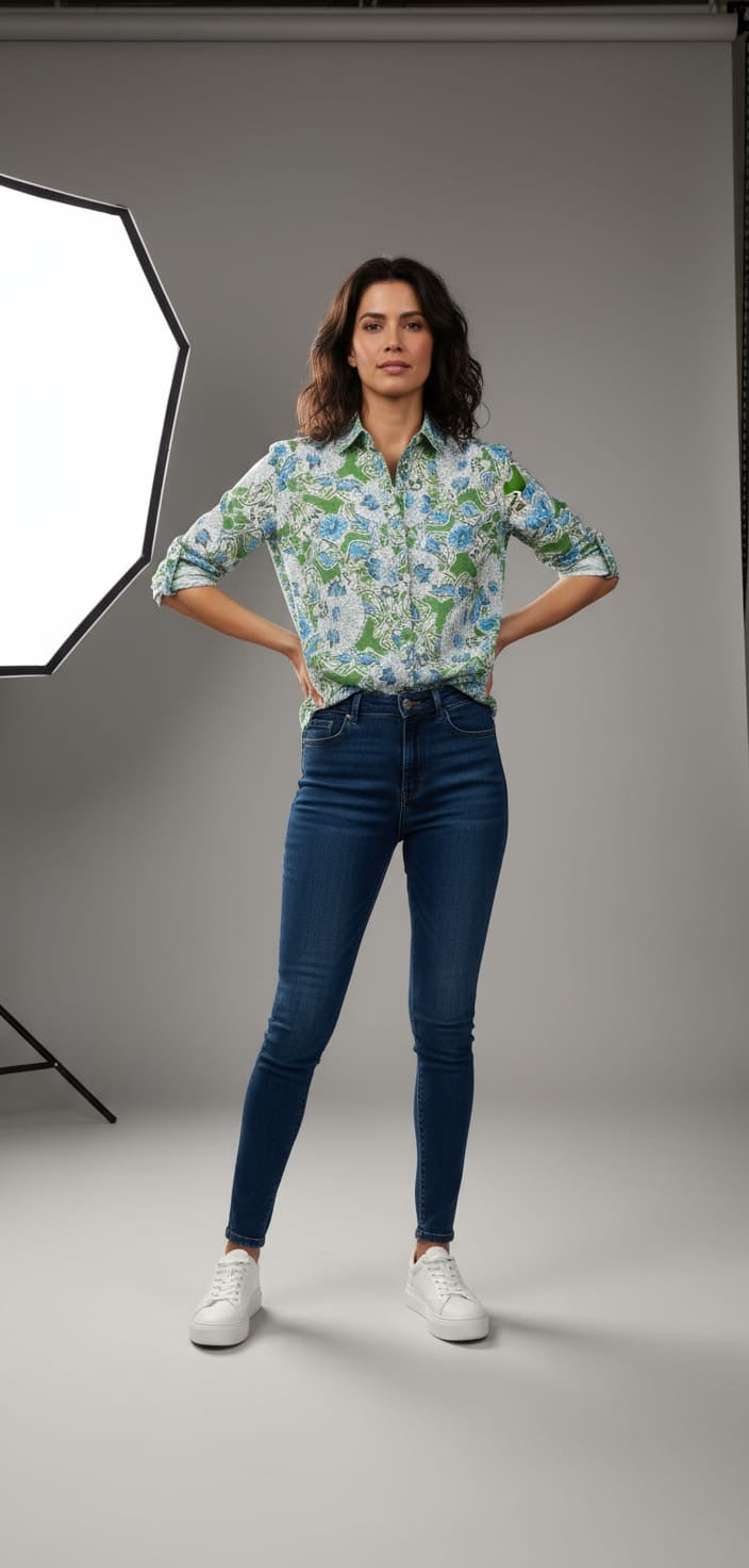 Floral Cotton Shirts