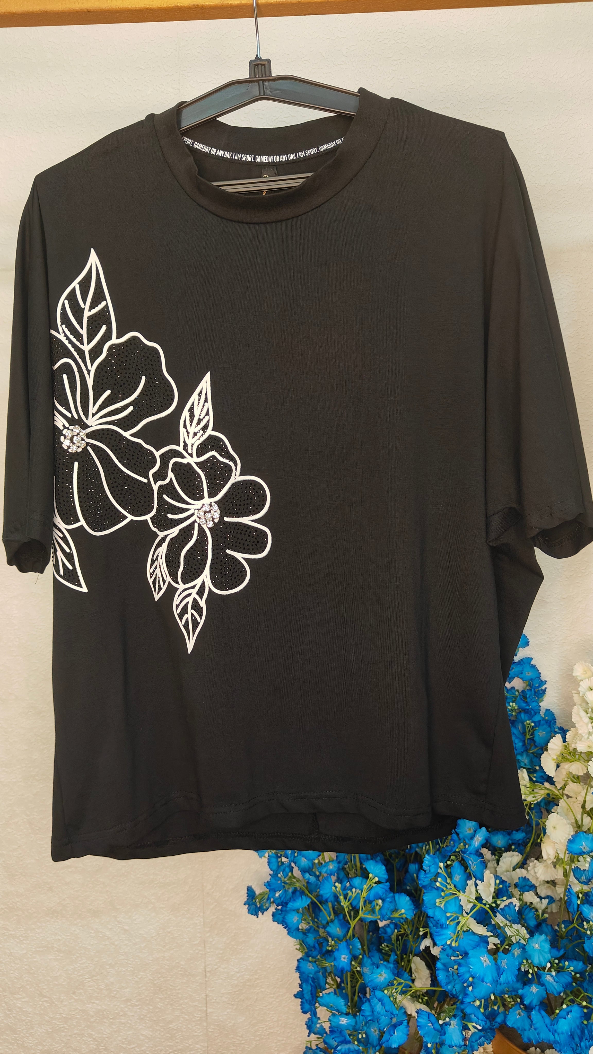 Side Flower Design With Servoski Work Cord set