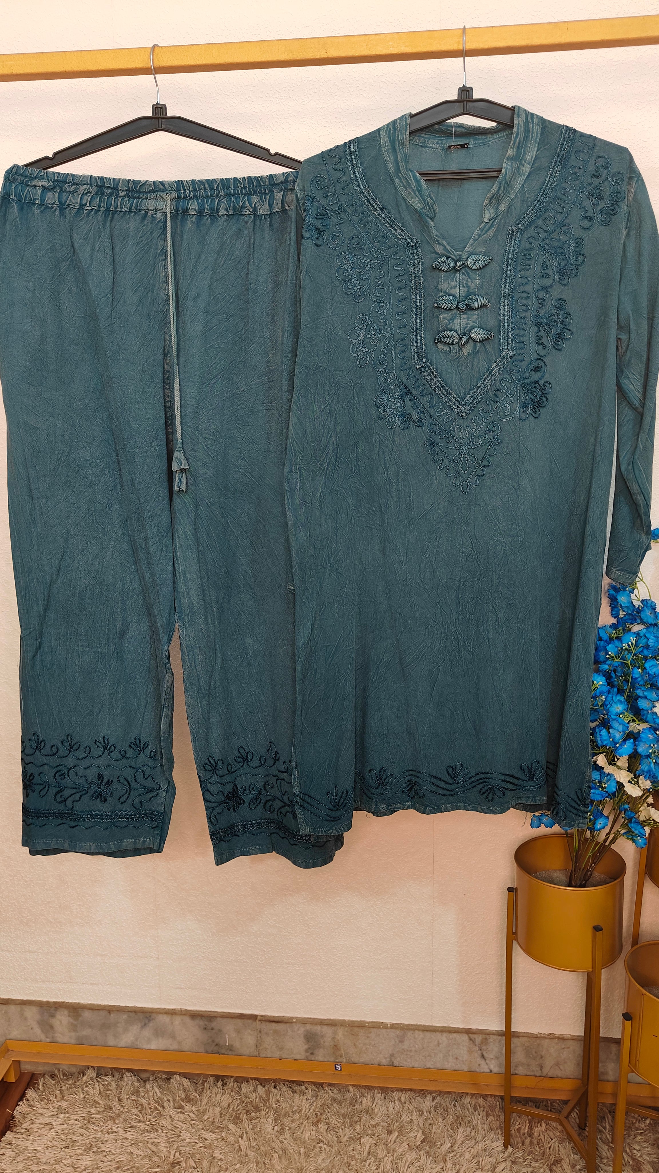 Mirchi Thread Work Cord Set