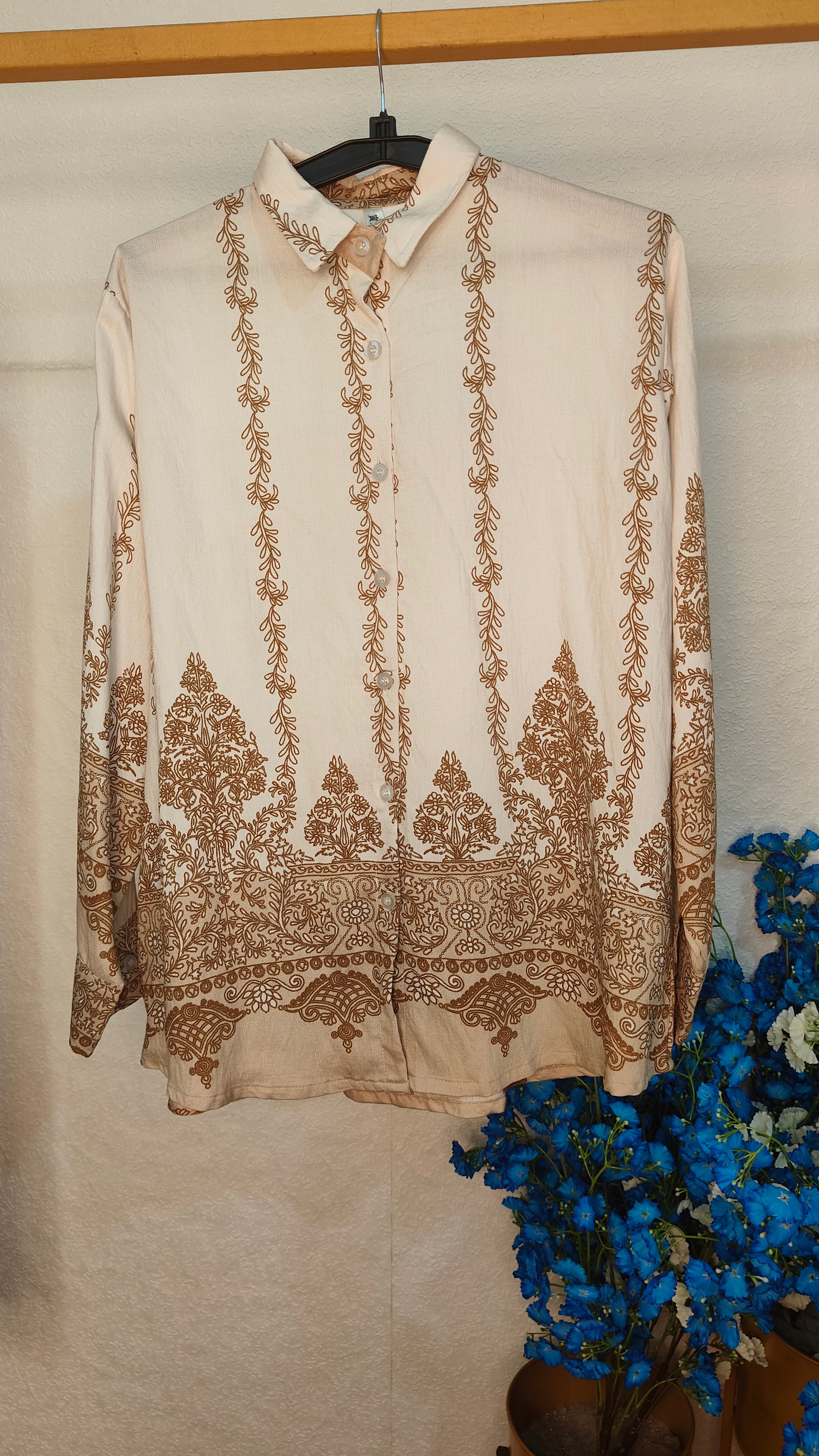 Digital Printed Imported Fabric Cord Set