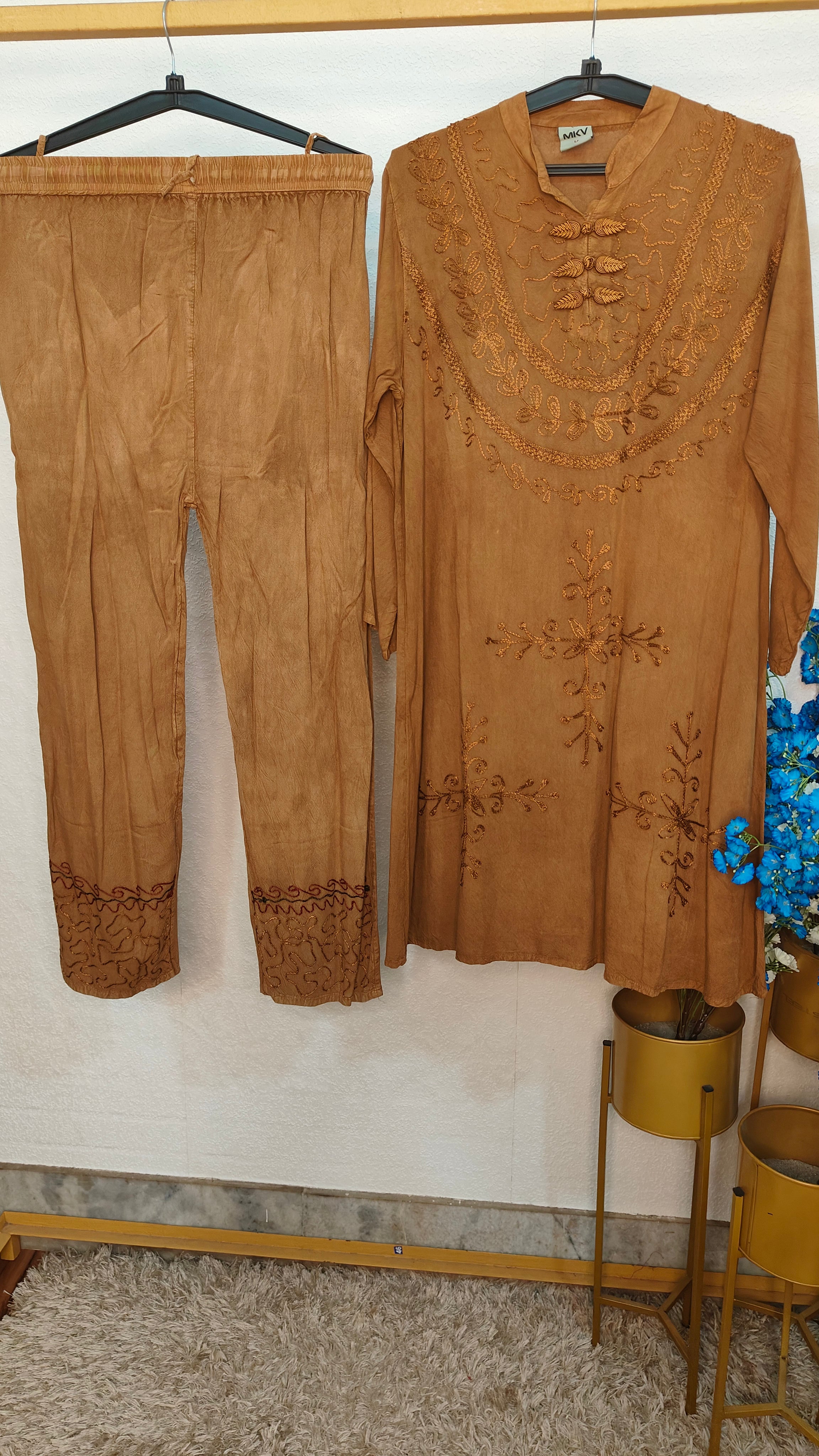 Mirchi Thread Work Cord Set